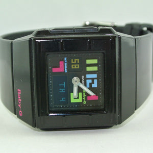 Casio BABY G Damen- & Mädchen-Uhr "schwarz" / Quarz / Kunststoffarmband