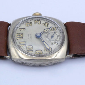 Vintage Cara Geneve Damenuhr 925er Silber Handaufzug Ref-10054