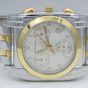 Bucherer Chronograp Herrenuhr Quarz Stahl Ref: 845.451