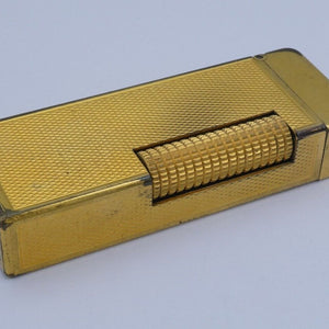 Vintage Feuerzeug Dunhill Swiss made - Vergoldet - DEFEKT