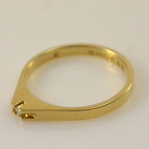 Vintage Damenring mit Brillant / 333er 8 Karat Gold 56 17,8 mm Ø *