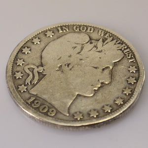 Barber Half Dollar aus den USA von 1909