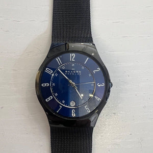 Skagen Denmark Herren Uhr Quarz Titanium Milanaiseband Ref: T233XLTMN