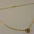 Laden Sie das Bild in den Galerie-Viewer, Vintage Collier mit Brillanten 0,50 ct &amp; Rubin 750er 18 Karat Gold 42 cm
