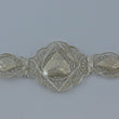 Laden Sie das Bild in den Galerie-Viewer, Damen Armband - ägyptischen Symbolen / 925 Silber / ca. 18 cm
