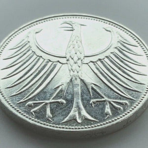 5 Deutsche Mark Silberadler 1970 D