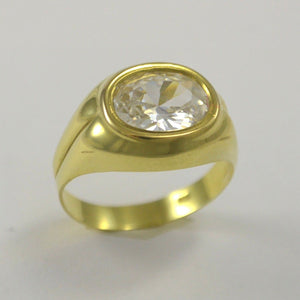 Vintage Damenring mit Zirkonia / 333er 8 Karat Gold-56 17,8 mm Ø *