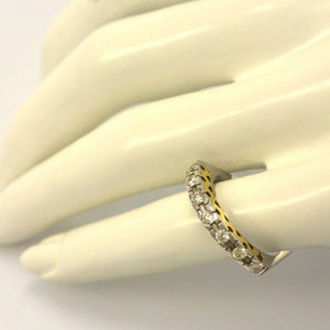 Vintage Damenring mit Diamanten 0,60 ct. / 750er 18 Karat Gold - 55 17,5 mm Ø *