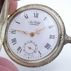 Vintage Alero Watsch Neuchatel Made Swiss Taschenuhr