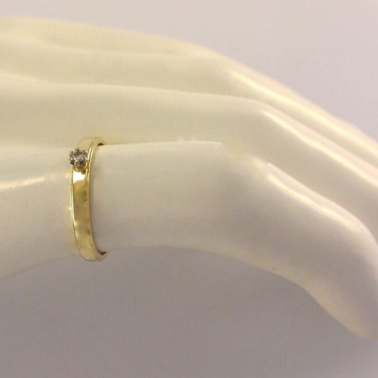 Damenring mit ca. 0.8ct. Diamant / 585er 14 Karat Gold - 55 17,5 mm Ø *