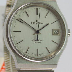 Vintage Helvetia Herrenuhr allweather Quartz Swiss Made