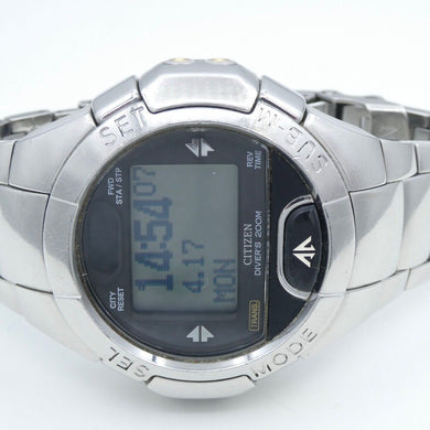 Citizen Diver’s 200M Digital Armbanduhr Herren Quarz Ref: N11039