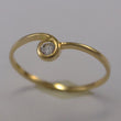 Laden Sie das Bild in den Galerie-Viewer, Vintage Damenring mit 0.10 ct. Zirkonia / 333er 8 Karat Gold 56 17,8 mm Ø *
