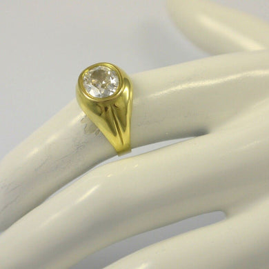 Vintage Damenring mit Zirkonia / 333er 8 Karat Gold-56 17,8 mm Ø *