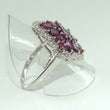 Laden Sie das Bild in den Galerie-Viewer, Damen Ring Amethyst 925er Silber 60 19,1 mm Ø
