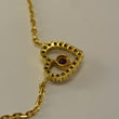 Laden Sie das Bild in den Galerie-Viewer, Vintage Collier mit Brillanten 0,50 ct &amp; Rubin 750er 18 Karat Gold 42 cm
