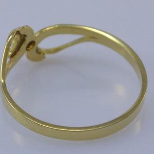 Damenring mit Zirkonia / 585er 14 Karat Gold 54 17,2 mm Ø *