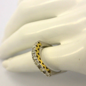 Vintage Damenring mit Diamanten 0,60 ct. / 750er 18 Karat Gold - 55 17,5 mm Ø *