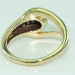 Laden Sie das Bild in den Galerie-Viewer, Vintage Damen Ring 585er Gold mit Diamanten ca. 0.15 ct - 52 16,5 mm Ø
