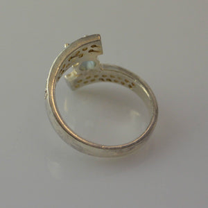 Damen Ring mit Zirkonia / 825er Silber