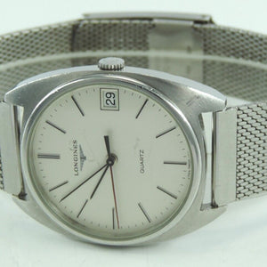 Vintage Longines Herren Armbanduhr / Quarz / Swiss