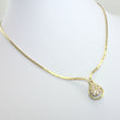 Laden Sie das Bild in den Galerie-Viewer, Vintage Collier mit ca, 0.75 ct. Brillanten / 585er 14 Karat Gold 42cm
