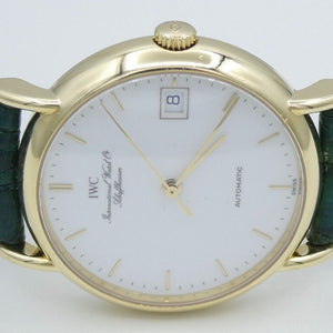 IWC International Watch Co Schaffhausen 750er 18 Karat Gold Automatik