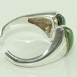 Laden Sie das Bild in den Galerie-Viewer, Antiker Damen Ring mit Jade / 800er Silber - 58 18,4 mm Ø
