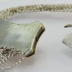 Antikes Trachten Collier - Jugendstil um 1900-Böhmische Granatsteine 800 Silber