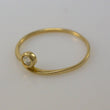 Laden Sie das Bild in den Galerie-Viewer, Vintage Damenring mit 0.10 ct. Zirkonia / 333er 8 Karat Gold 56 17,8 mm Ø *
