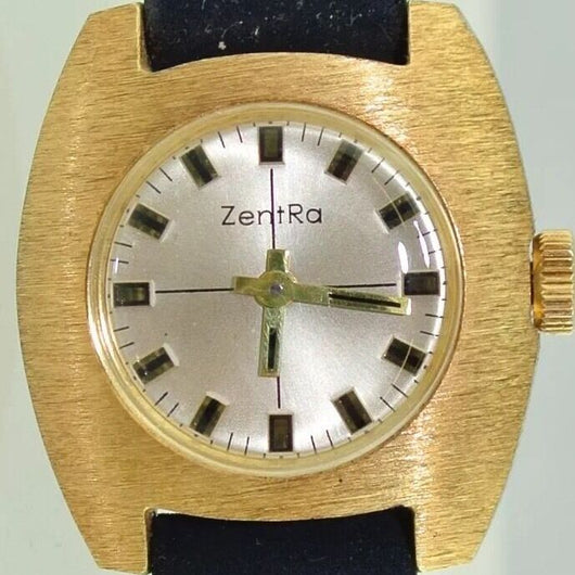 ZentRa Damen Armbanduhr - vergoldet / Handaufzug