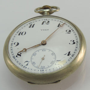 Vintage Vogt Taschenuhr - Handaufzug - Ref. 277287