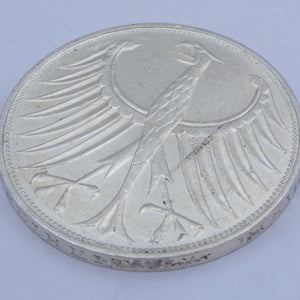 5 Deutsche Mark Silberadler 1972 J