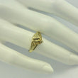 Laden Sie das Bild in den Galerie-Viewer, Vintage Damenring mit ca. 0.02 ct.Diamant / 375er 9 Karat Gold - 55 17,5 mm Ø *
