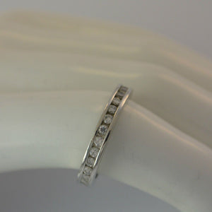 Memory-Ring - mit Zirkonia / 925er Silber