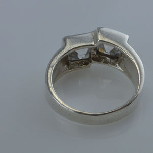 Damen-Ring mit Zirkonia / 925er Silber