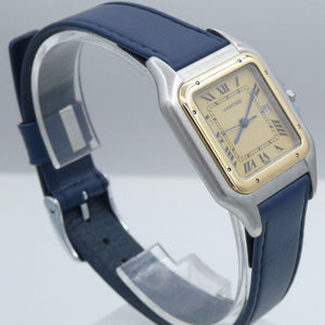 Cartier Panthera Quartz Herrenuhr Stahl & Gold 18 Karat Ref. 187957