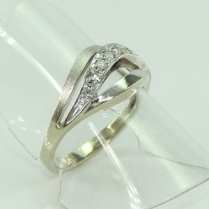 Damen Ring 585er 14 K Gold mit Diamanten ca. 0.35 ct - 53 16,8 mm Ø *