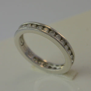 Memory-Ring - mit Zirkonia / 925er Silber