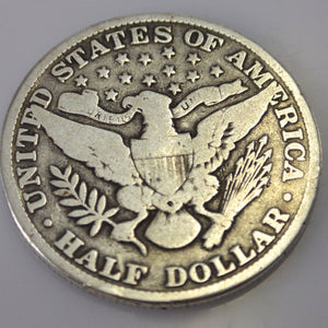 Barber Half Dollar aus den USA von 1909