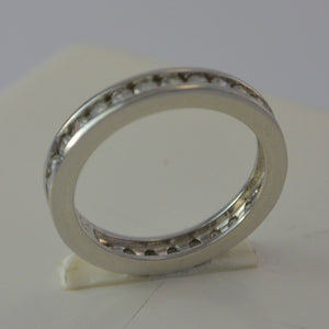 Memory-Ring - mit Zirkonia / 925er Silber