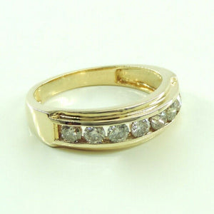 Vintage Damenring 585er 14 Karat Gold mit Diamanten ca. 0,70ct 63 20,0 mm Ø *