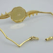 Laden Sie das Bild in den Galerie-Viewer, Vintage Armband mit &quot;Zirkonia&quot; 750er - 18 Karat Gold
