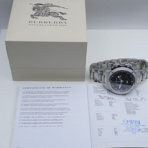 BURBERRY BU 9800 Herrenuhr Chronograph Quarz Ref: 11479