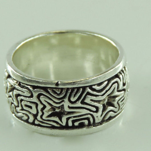 Vintage Unisex-Ring/ Silber 925er 60 19,1 mm Ø