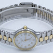 Laden Sie das Bild in den Galerie-Viewer, VINTAGE LONGINES CONQUEST DEPOSE QUARZ DAMEN UHR 25MM STAHL&amp;GOLD
