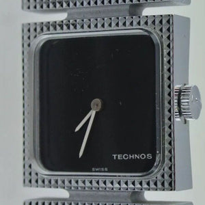 TECHNOS Damen Armbanduhr 332 2512 / Handaufzug / Lederarmband