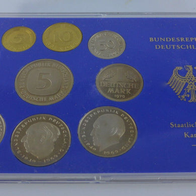 Kursmünzensatz BRD 1997 / G / PP / Mark, Pfennig