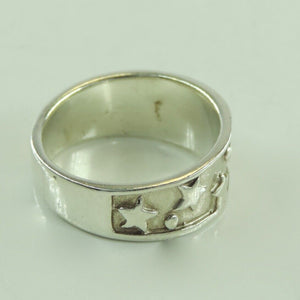 Unisex Ring / 925er Silber - 59 18,8 mm Ø