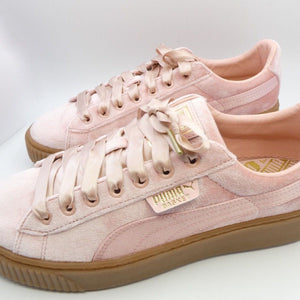 PUMA BASKET PLATFORM VS 366721-02 DAMEN MÄDCHEN SNEAKER LEDER KNÖCHEL FREIZEIT-